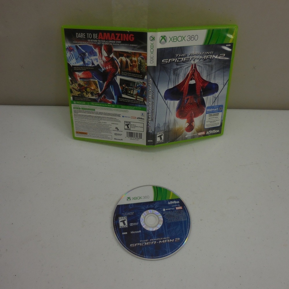 The Amazing Spider-Man 2 Xbox‎ 360 Marvel Activision Beenox Video Game 2014